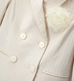 Blazer righe doppio petto