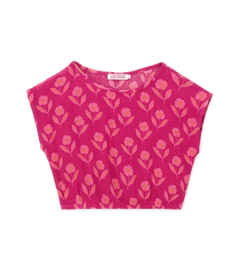 Blusa con stampa