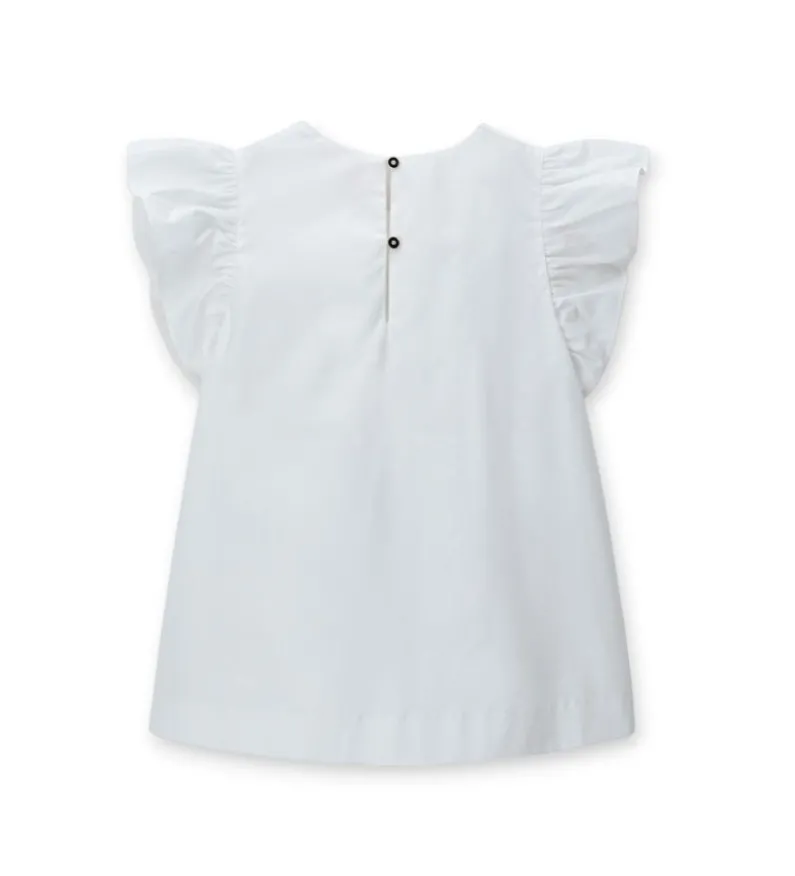 Blusa con volant