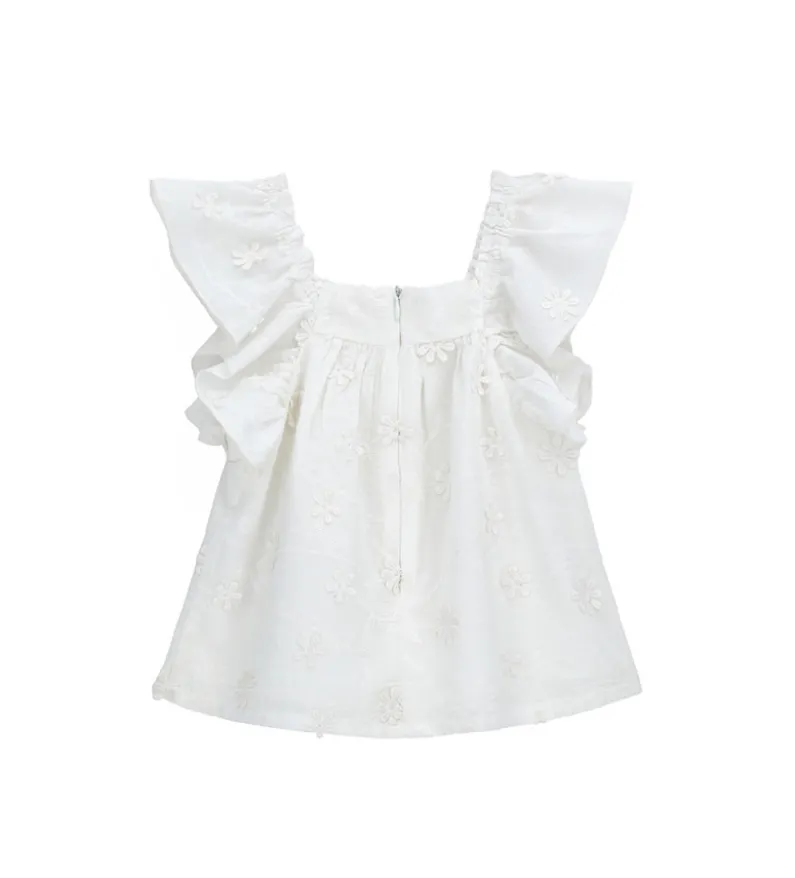 Blusa con volant