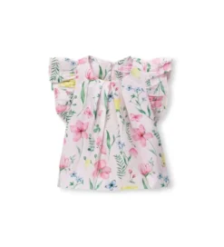 Blusa con volant