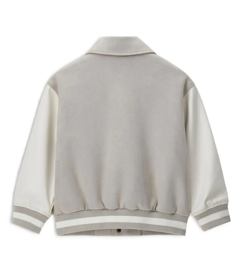 Bomber effetto camoscio
