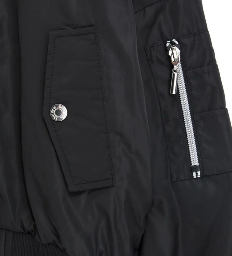 Bomber in nylon