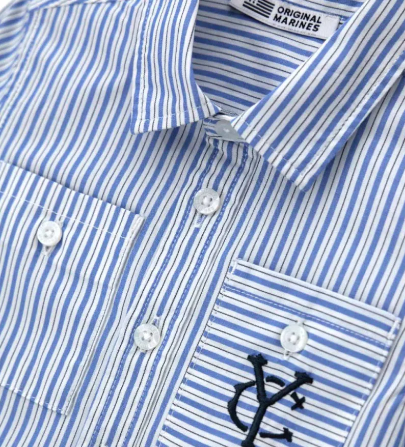 Camicia a righe