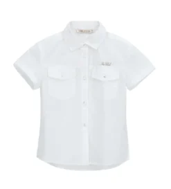 Camicia con ricamo