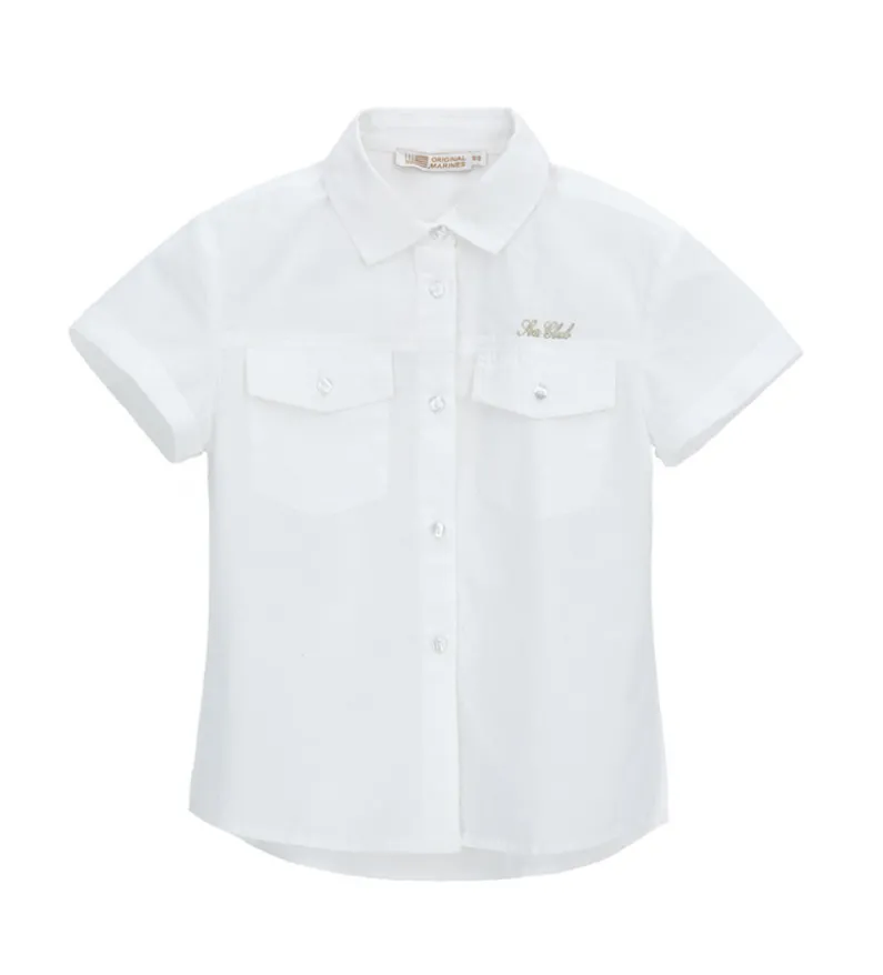 Camicia con ricamo