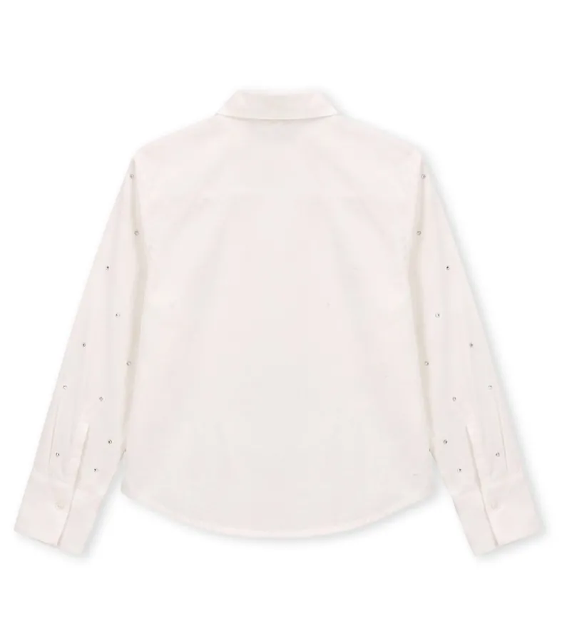 Camicia con strass