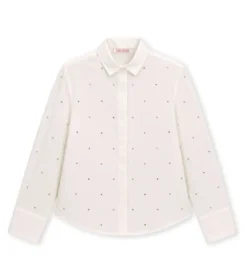 Camicia con strass