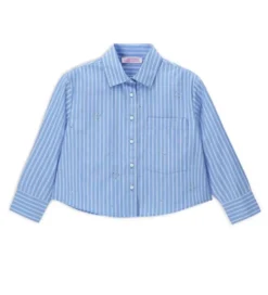 Camicia corta a righe