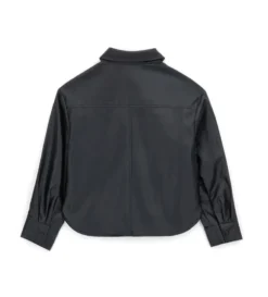 Camicia in ecopelle