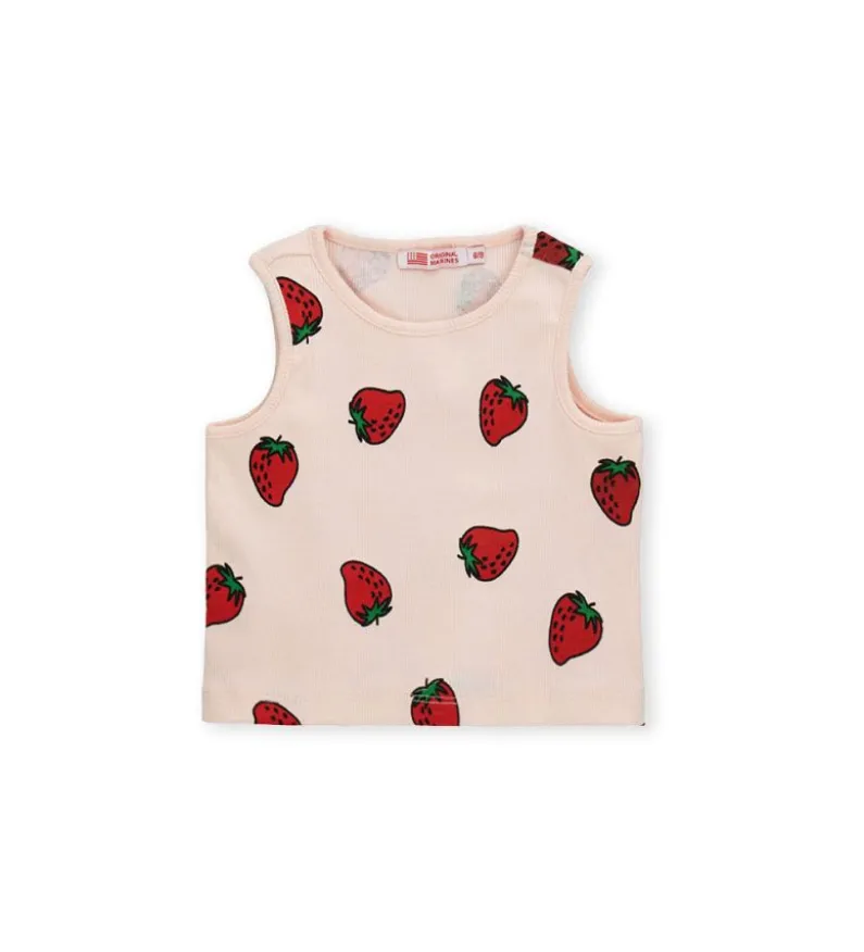 Canotta con fragole