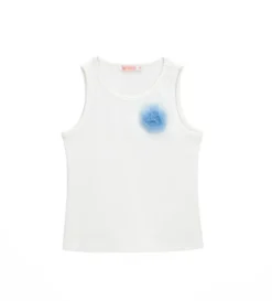 Canotta con tulle