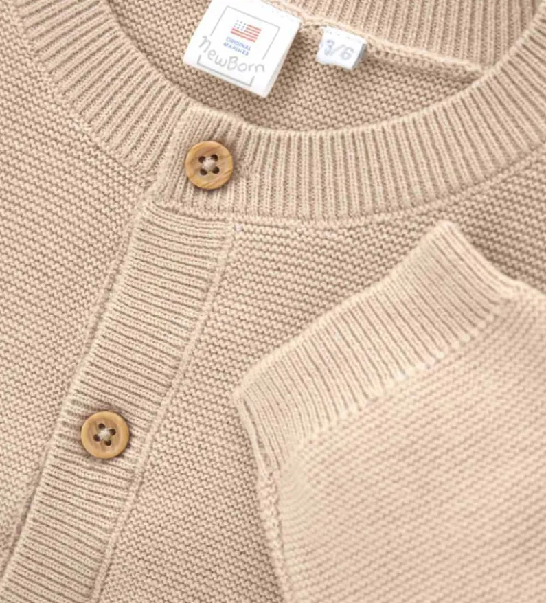 Cardigan filo cotone