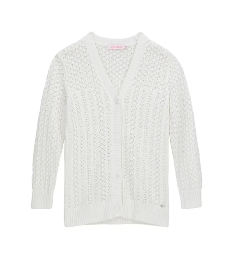 Cardigan in filo