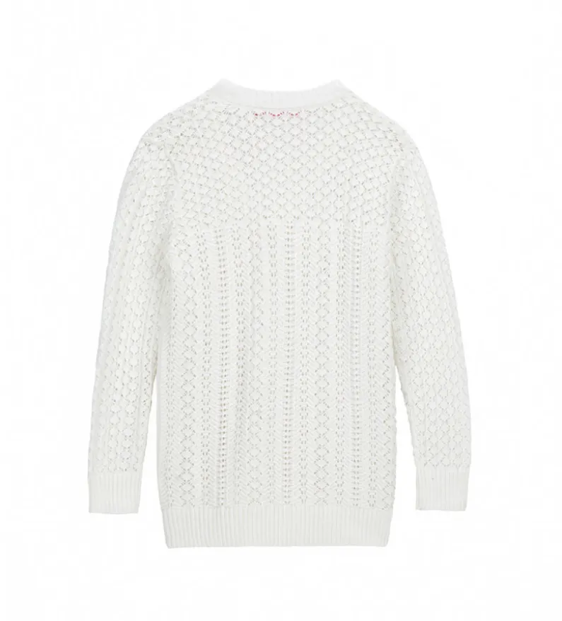 Cardigan in filo