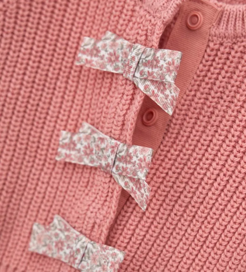 Cardigan in filo