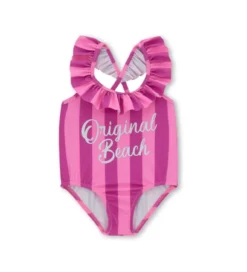 Costume intero a righe