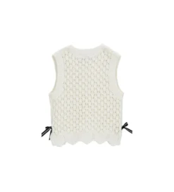 Gilet con fiocchi
