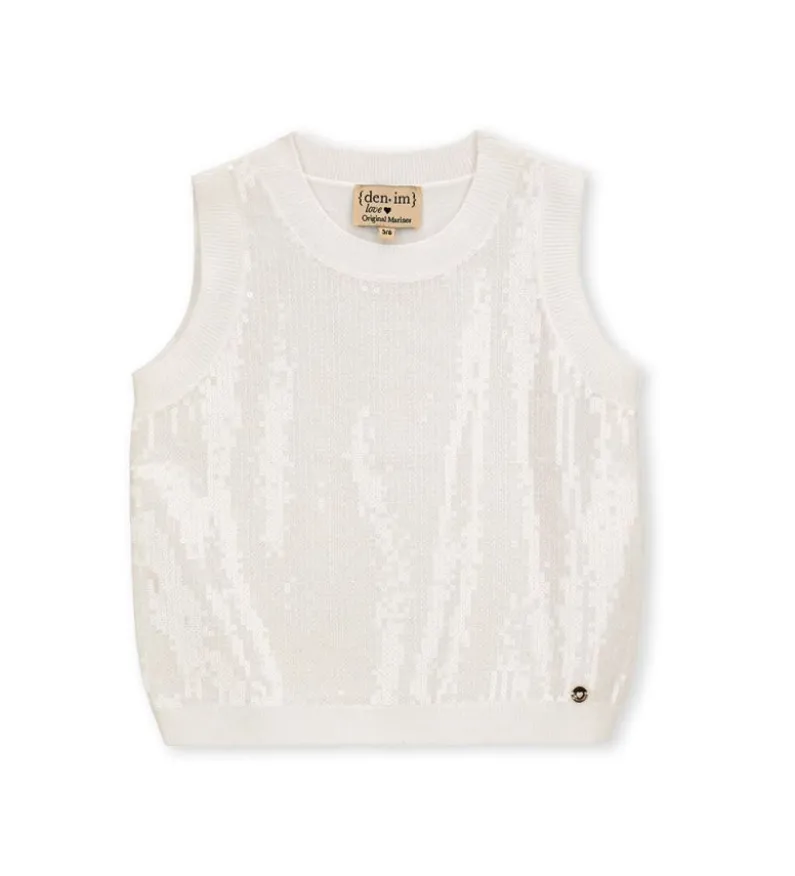 Gilet con paillettes
