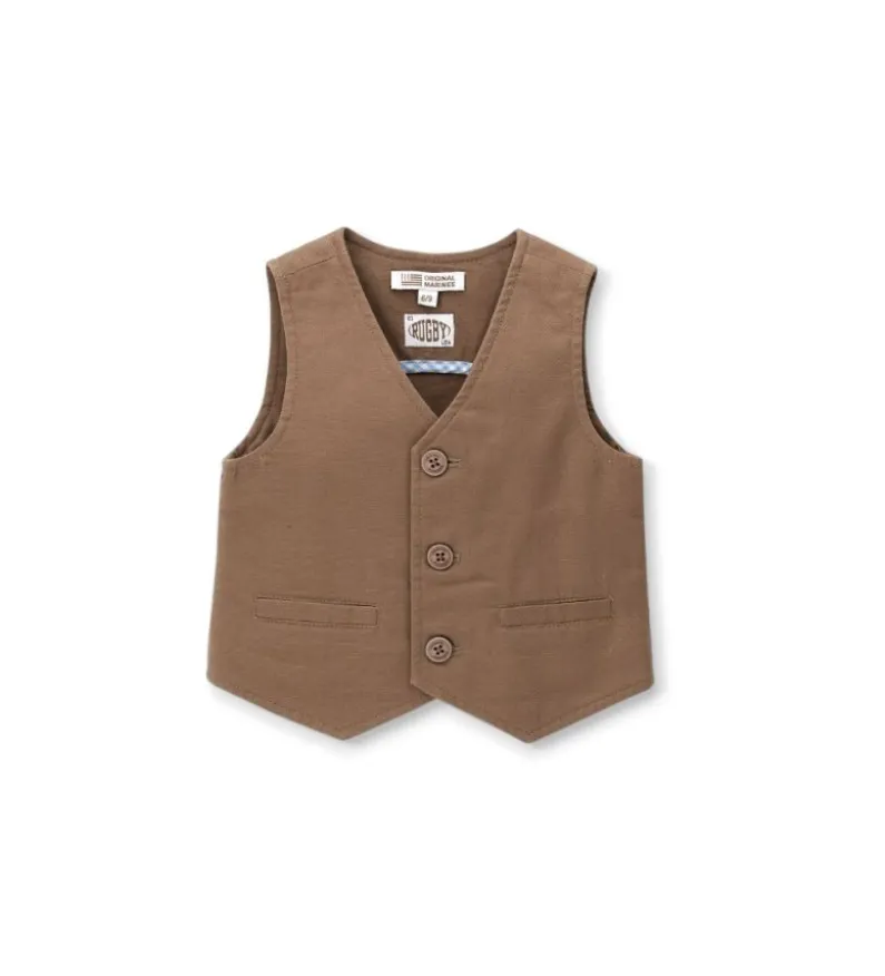 Gilet tinta unita