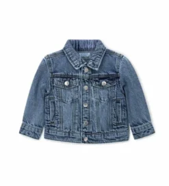 Giubbino in jeans biker