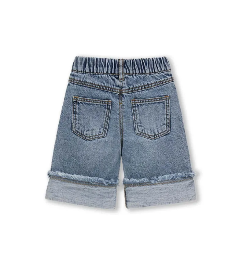 Jeans con risvolto