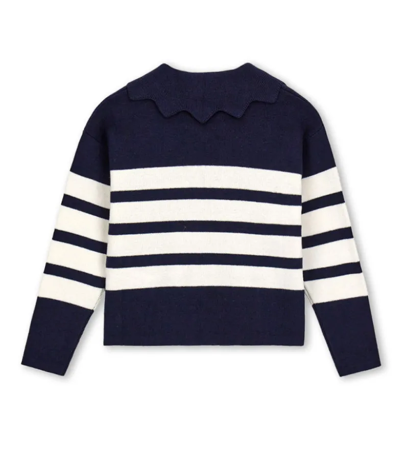 Maglione a righe
