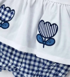 Pagliaccetto con fiori