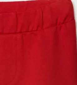 Pantalone con vita e fondi elastici