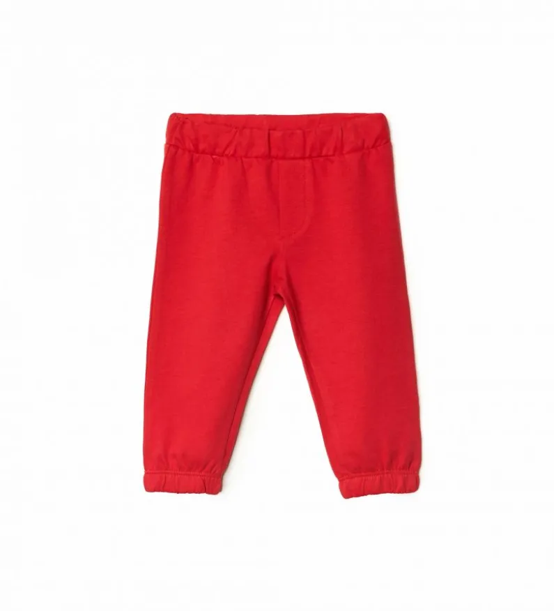 Pantalone con vita e fondi elastici