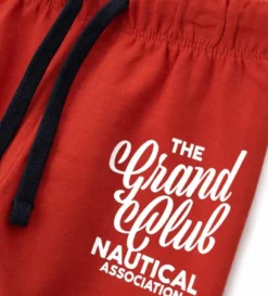 Pantaloni in felpa rossi