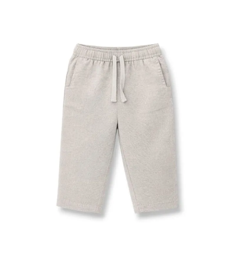Pantaloni misto lino