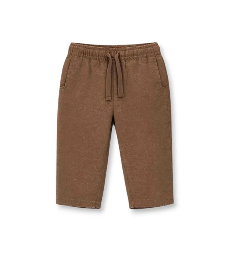 Pantaloni misto lino