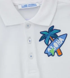 Polo con ricamo