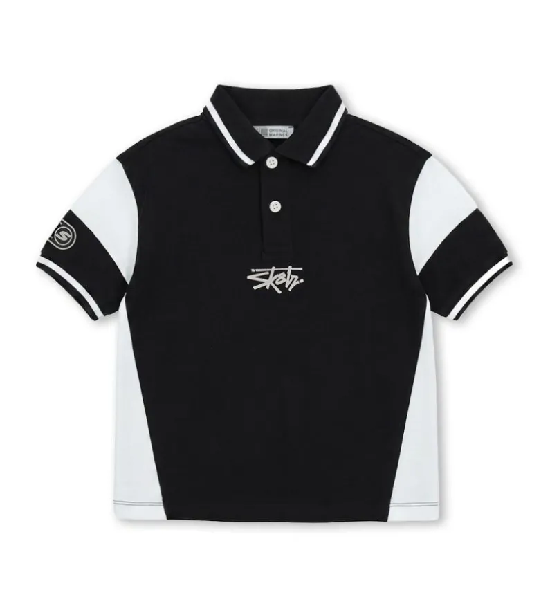 Polo piquet con stampe