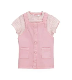 Set t-shirt e salopette