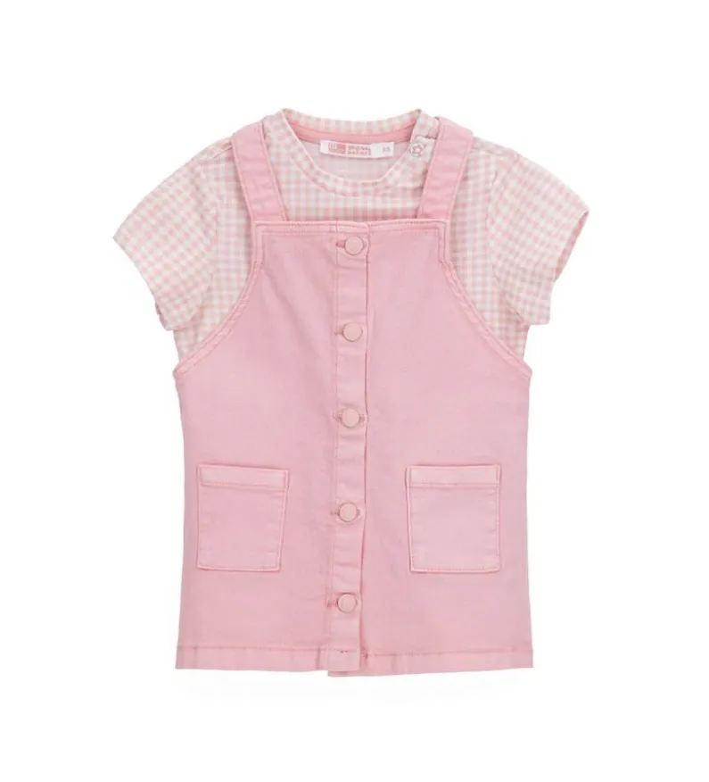 Set t-shirt e salopette