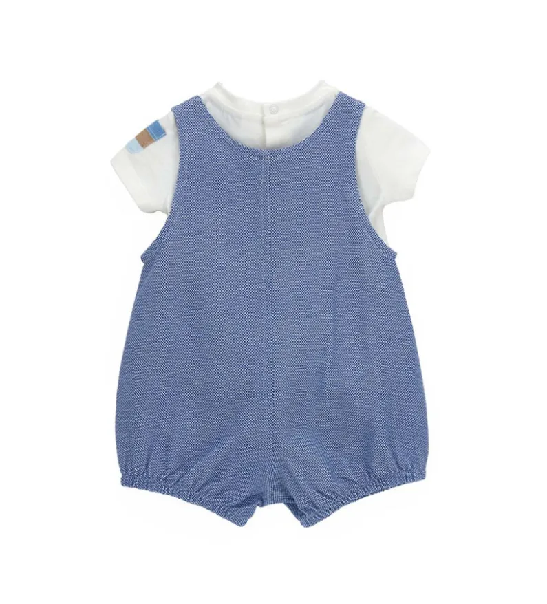 Set t-shirt e salopette