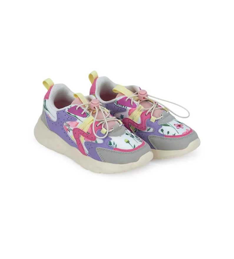 Sneakers nylon ed ecopelle