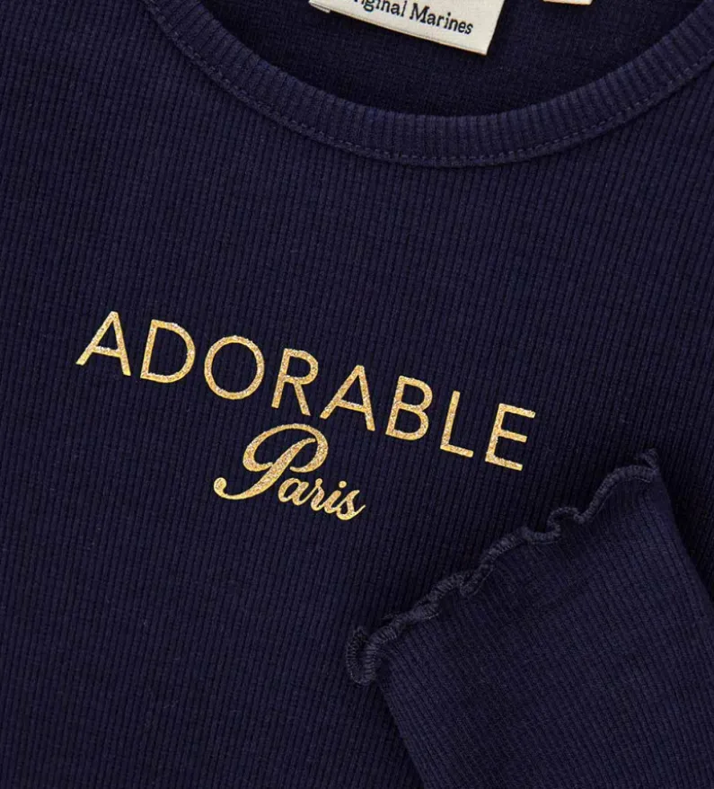 T-shirt a costina