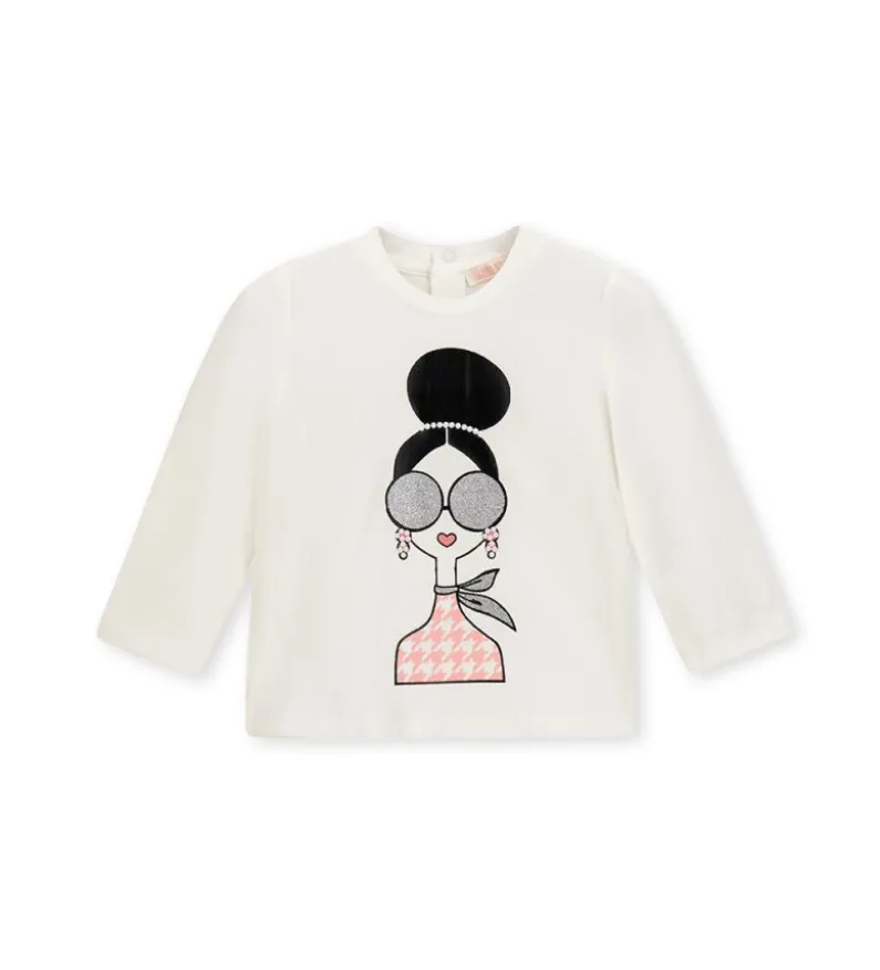 T-shirt a maniche lunghe