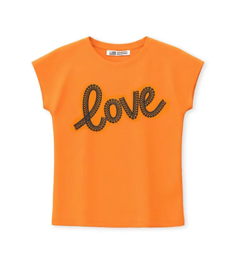 T-shirt arancione