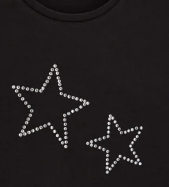 T-shirt con borchie