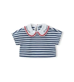 T-shirt con colletto