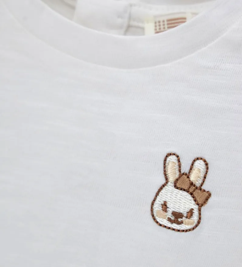 T-shirt con coniglietta