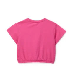T-shirt con cuore fluo