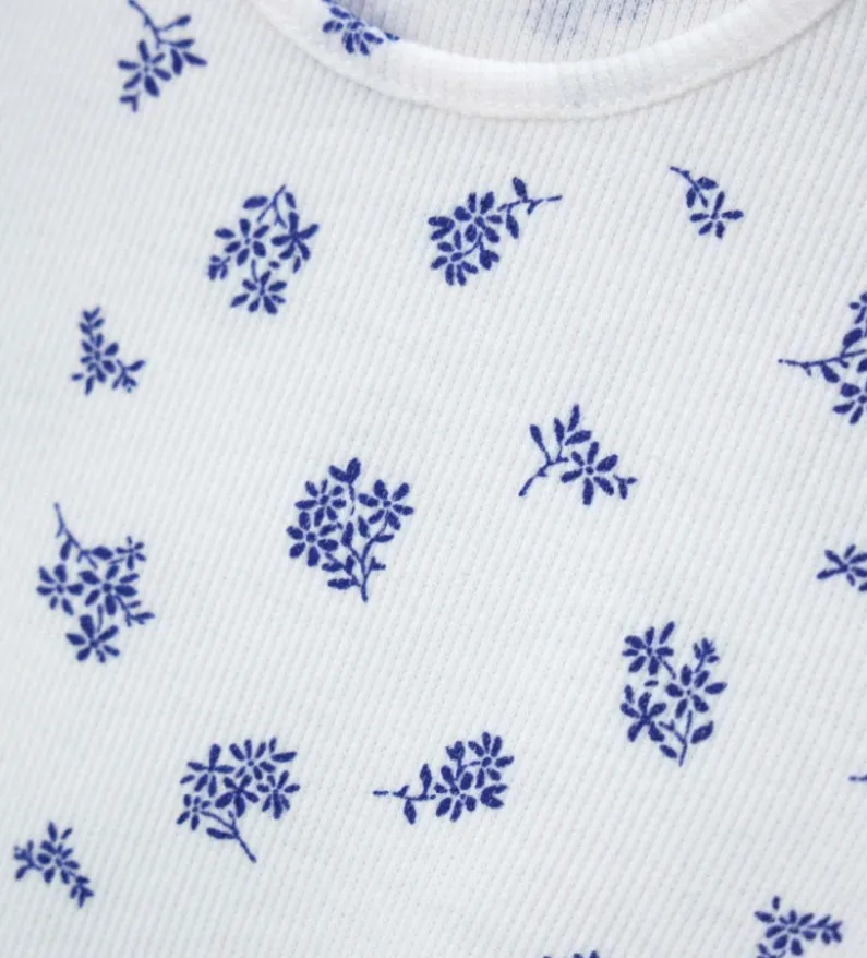 T-shirt con fiori