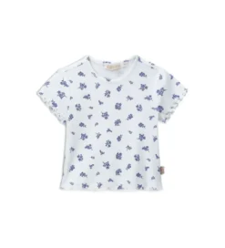 T-shirt con fiori