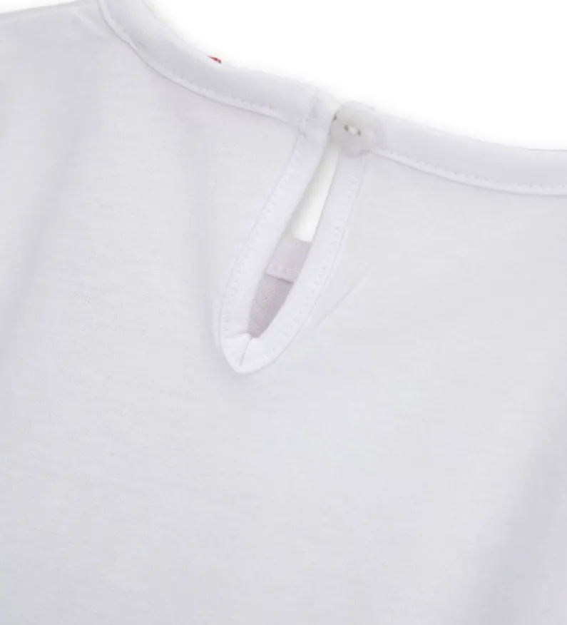 T-shirt con frange