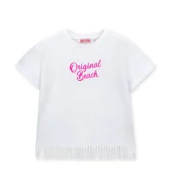 T-shirt con frange